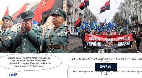 SA VALDEF: ERR uudised and Delfi attacks on Ukraine by resurrected Soviet propaganda Nazi smearing methods are unjustified