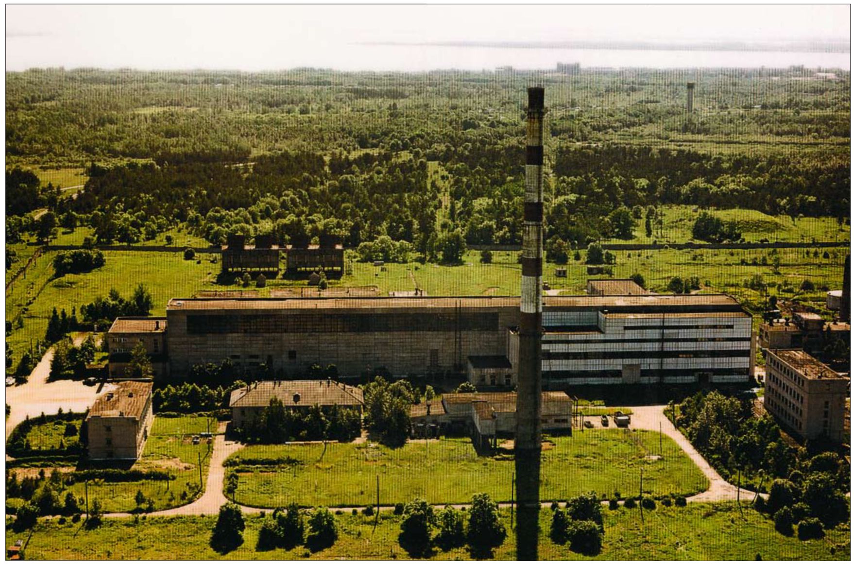 Panorama view to the Paldiski submarine training facility