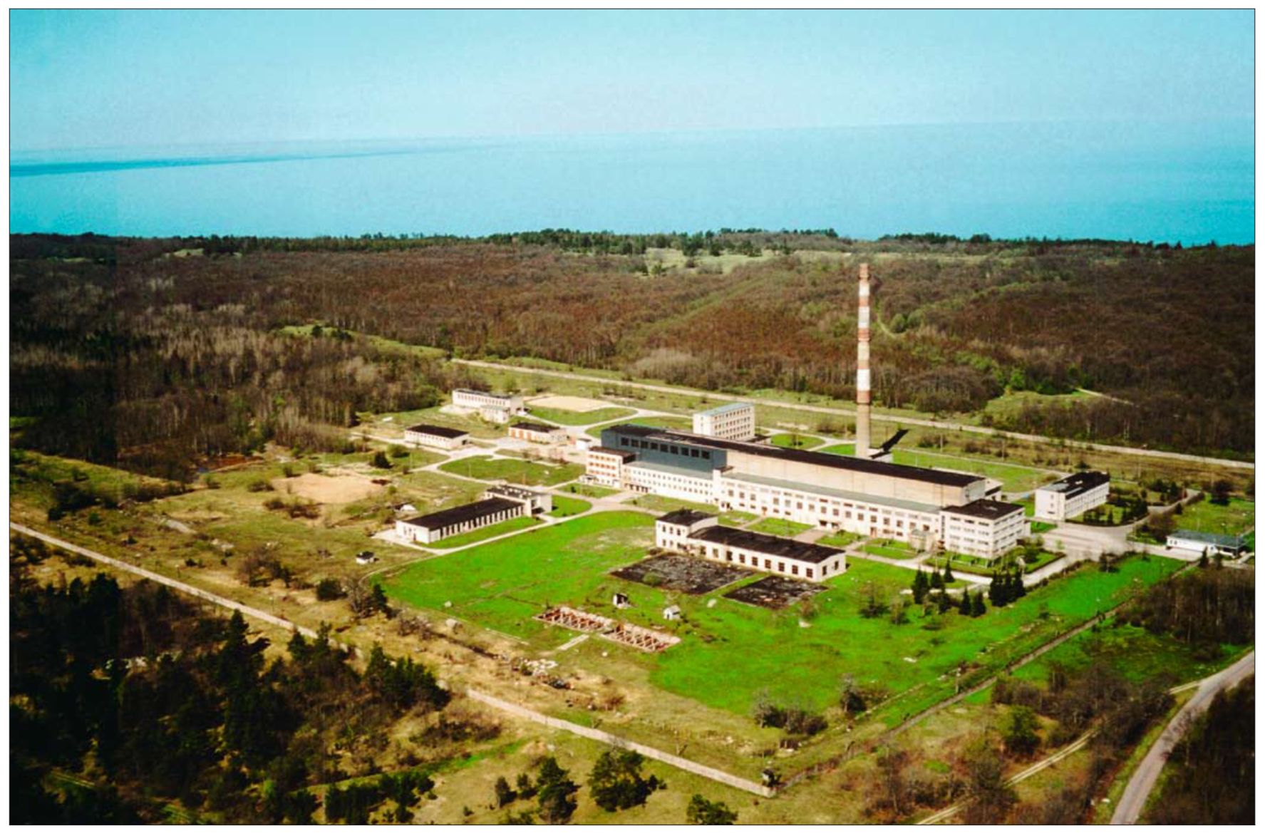 Paldiski submarine training facility in 2001.